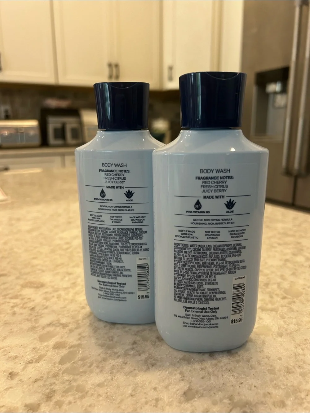 “New” Bath & Body Works Firecracker Pop Body Wash - set of 2